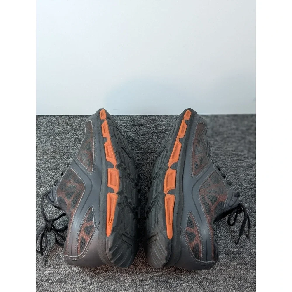 Red Wing Shoes Black and Orange Men's Utility Work Shoes! Men’s size 11.5D!